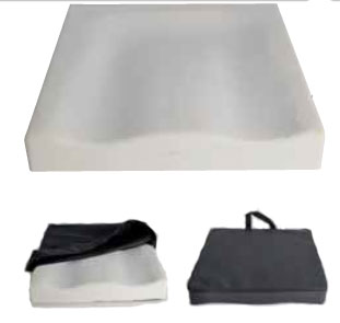 CUSCINO ANTIDECUBITO VISCO-MOUSS - 43x43x6cm