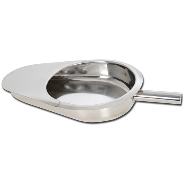 PADELLA TIPO FRACTURE INOX - 418x292x85mm