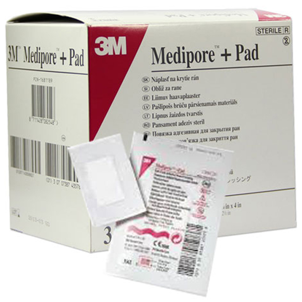 CEROTTO MEDIPORE™ 3M + PAD - 5x7mm - conf.50pz