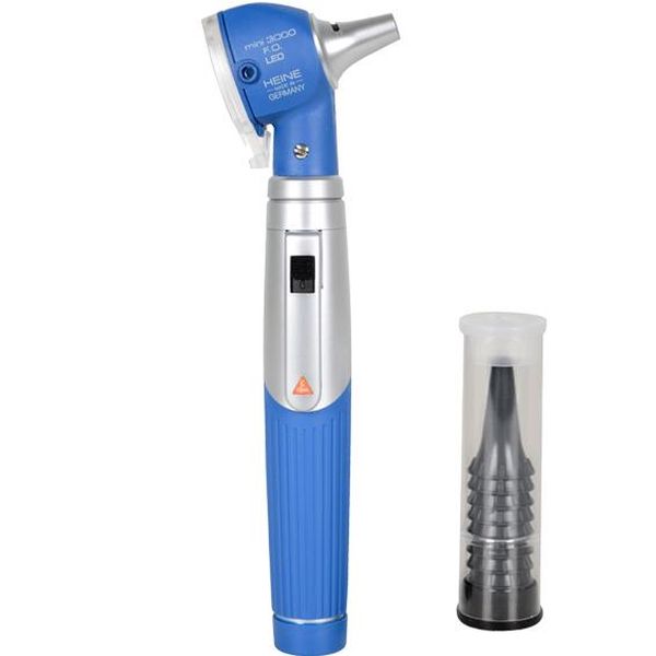 OTOSCOPIO HEINE MINI 3000 F.O. A LED - vari colori - ultra luminoso