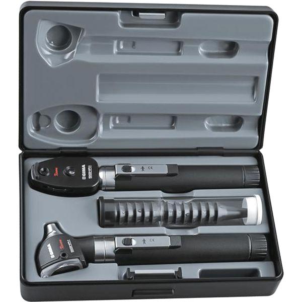 SET DIAGNOSTICA A FIBRA OTTICA SIGMA / KIT DIAGNOSTICA OFTALMOSCOPIO ALOGENO