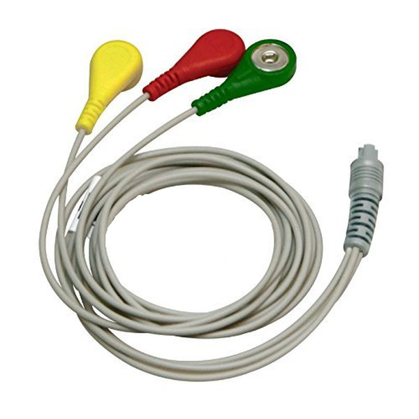 CAVO ECG A 3 DERIVAZIONI - 3pin - per CARDIO A/B  e monitor PC-300