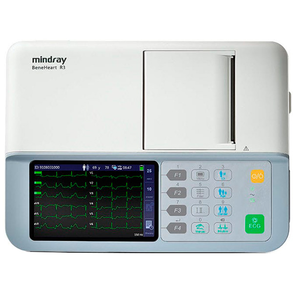 ECG ELETTROCARDIOGRAFO MINDRAY BENEHEART R3
