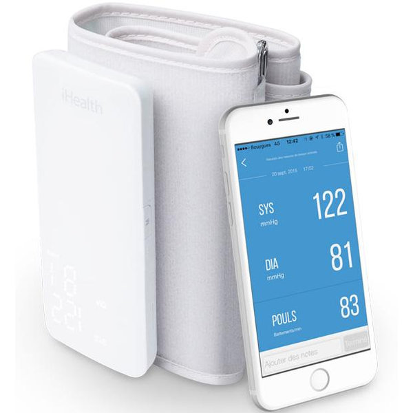 SFIGMOMANOMETRO MISURA PRESSIONE DA BRACCIO iHEALTH NEO BP5S - con dysplay - bluetooth