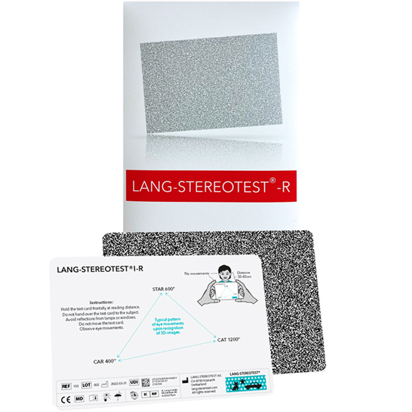 TEST DI LANG I - Stereotest - 3 stereogrammi