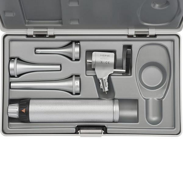 SET OTOSCOPIO VETERINARIA LED BETA HEINE 2,5V - manico a batterie - con astuccio rigido