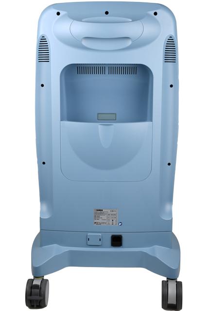 ASPIRATORE CHIRURGICO HOSPI PLUS SU CARRELLO - 230V - 2x2lt - 90lt/min