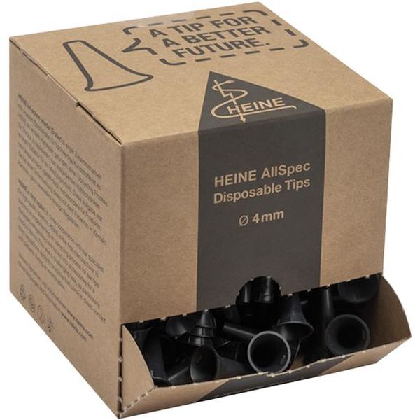 SPECULUM MONOUSO ALLSPEC® PER OTOSCOPI HEINE - grigi - conf.250pz - pediatrici o adulti