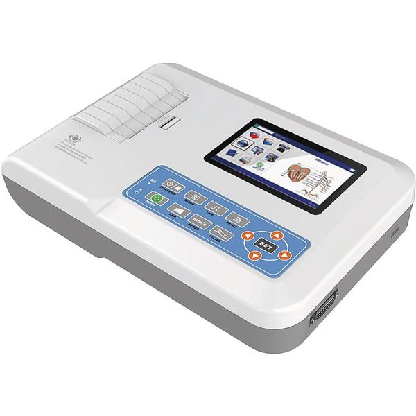 ELETTROCARDIOGRAFO ECG CONTEC 300G - 12 derivazioni - 3 canali - con display