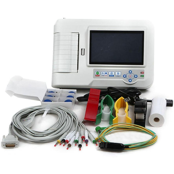 ELETTROCARDIOGRAFO / ECG CONTEC 600G - 3/6canali con display - interpretativo