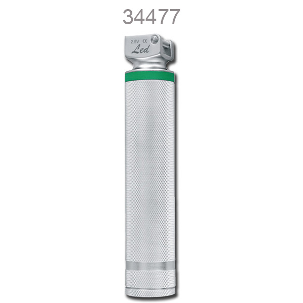 MANICO LARINGOSCOPIO RICARICABILE BATTERIA ADULTI / PEDIATRICO - 2,5V LED