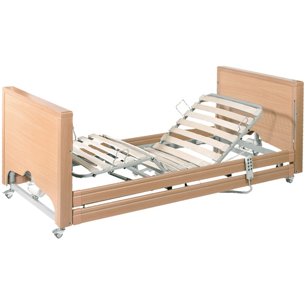 LETTO A 4 SEZIONI ELETTRICO BASSO - Trendelenburg - altezza 23-63 cm 