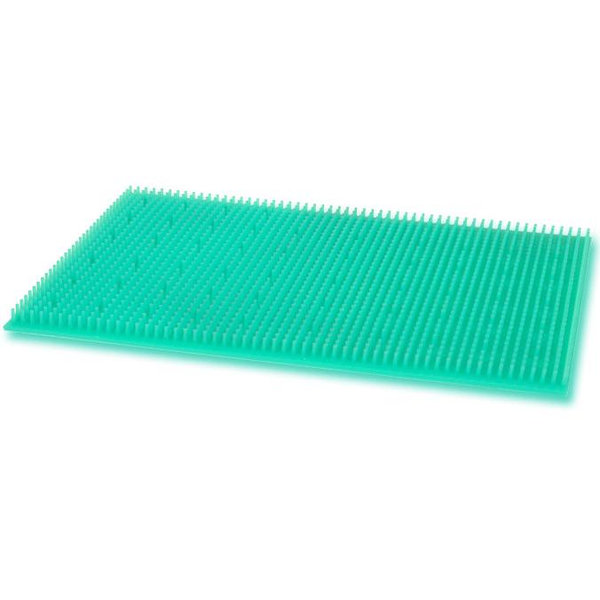 TAPPETINO IN SILICONE PERFORATO - per container sterilizzazione - 38x23cm
