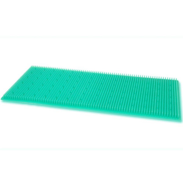 TAPPETINO IN SILICONE PERFORATO per CONTAINER STERILIZZAZIONE 52x23cm
