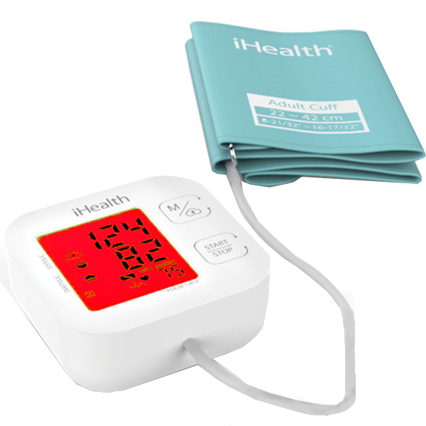 SFIGMO MISURA PRESSIONE DIGITALE AUTOMATICO iHEALTH TRACK - 60 memorie