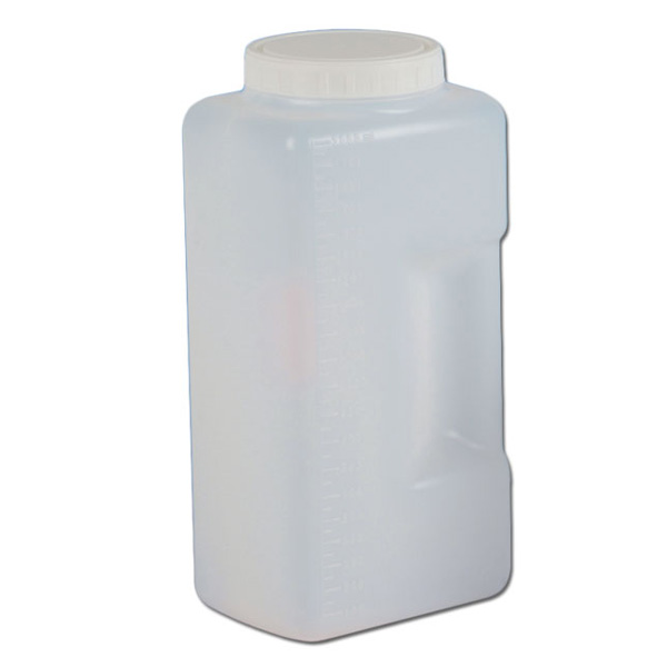 CONTENITORE URINE 24 ORE GRADUATO con manico ergonomico - container 2.000ml - Conf.54pz 