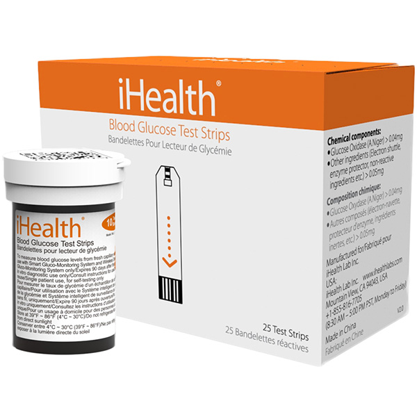 STRISCE GLICEMIA iHEALTH - conf.25pz