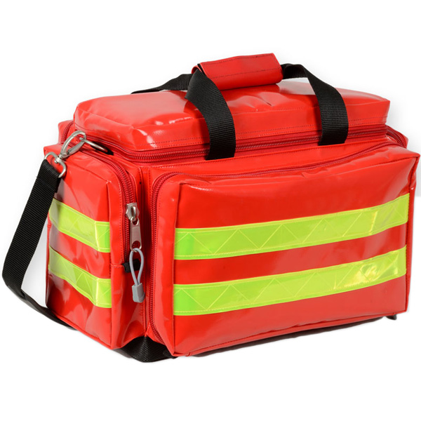 BORSA EMERGENZA SOCCORSO SMART impermeabile - 45x28xh.28cm - vuota - rossa
