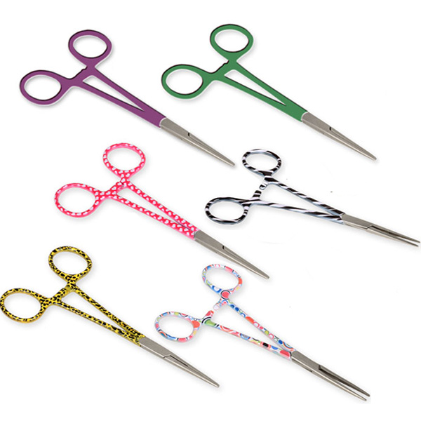 PINZA EMOSTATICA RETTA KELLYin acciaio inox - 16cm - vari colori