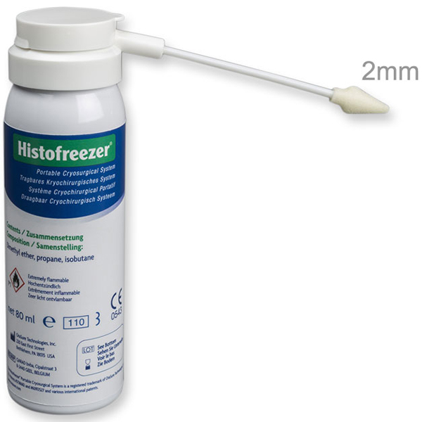 BOMBOLETTA HISTOFREEZER MIX per CRIOTERPIA - conf.2 bombolette da 80ml + 24 applicatori da 2mm e 36 applicatori da 5mm