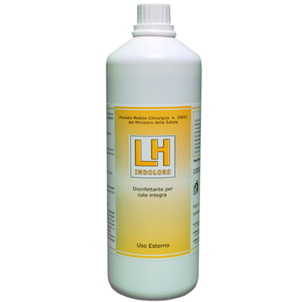 DISINFETTANTE INDOLORE PER LA DISINFEZIONE E DETERSIONE DELLA CUTE - flacone 1000ml