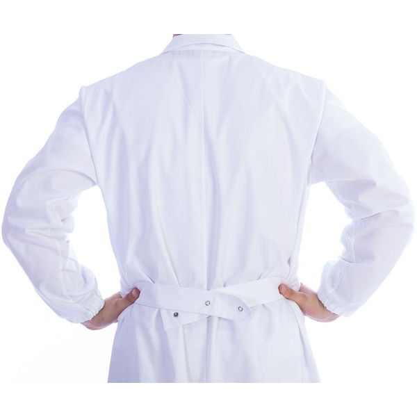 CAMICE MEDICO UNISEX - cotone 60% - bianco - varie misure