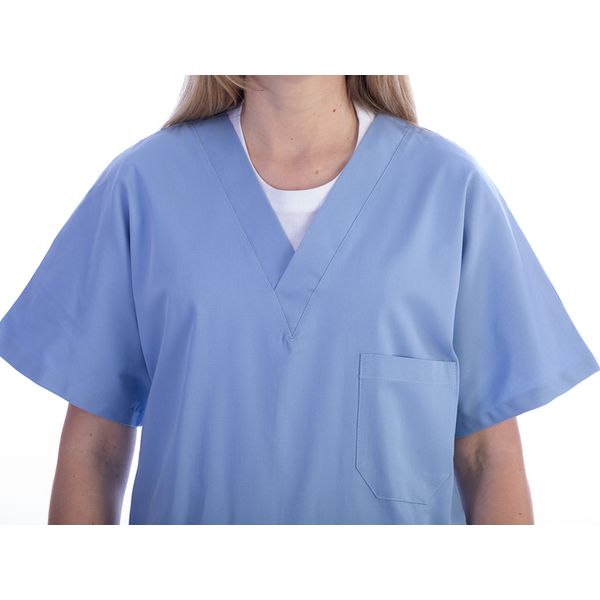 CASACCA DOTTORE MEDICO INFERMIERE UNISEX - cotone 60% - varie misure e colori