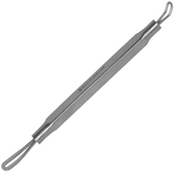 ESTRATTORE AD ANELLI COMEDONI LOOP / PUNTI NERI - 11cm