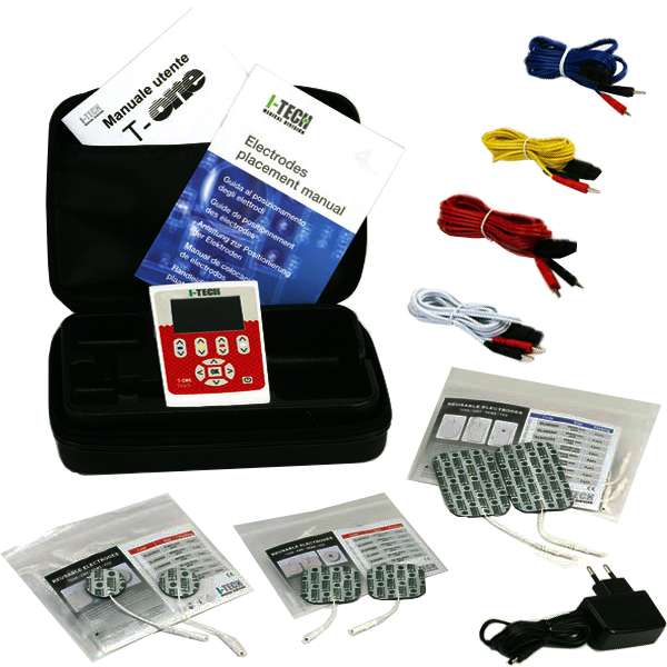 ELETTROTERAPIA IONOFORESI GALVANICA T-ONE COACH - 4 canali