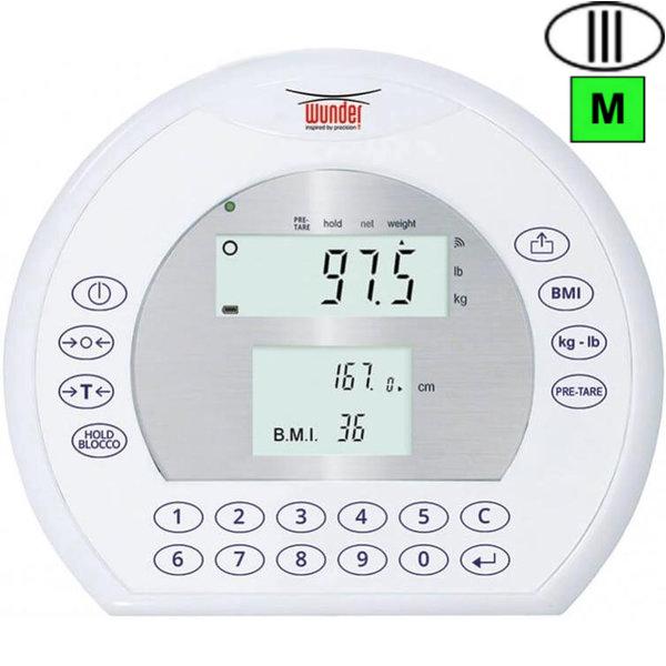 BILANCIA PESAPERSONE DIGITALE RA - classe III - divisione 100g - portata 300kg