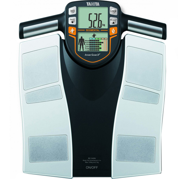 BILANCIA PESAPERSONE DIGITALE TANITA BC545N IMPENDENZIOMETRO CON CALCOLO BMI - divisione 100g - portata 150kg - 8 elettrodi