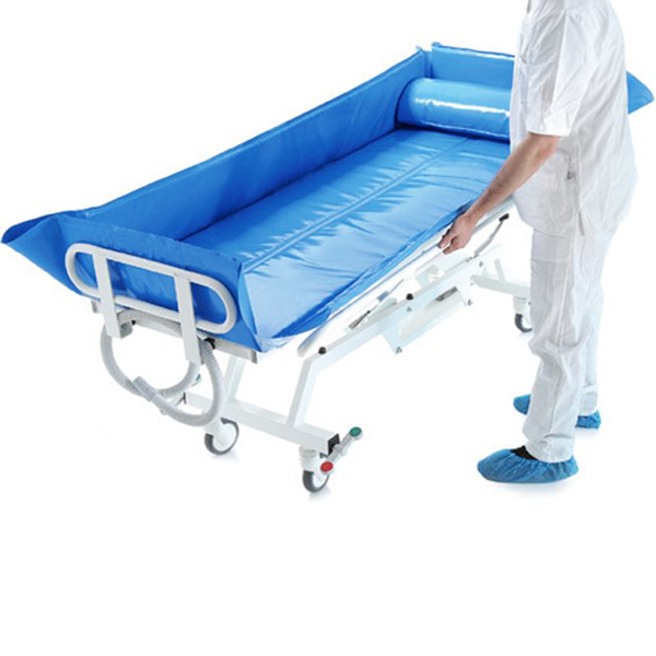 BARELLA DOCCIA IDRAULICA VASCA PER LETTO - portata 180kg - disabili ed anziani