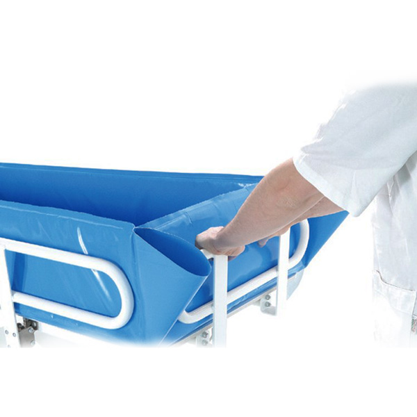 BARELLA DOCCIA IDRAULICA VASCA PER LETTO - portata 180kg - disabili ed anziani