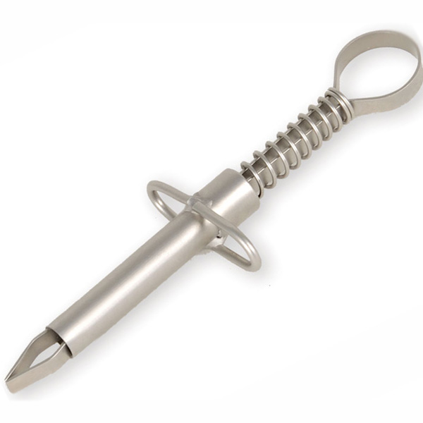 PINZETTA PER ZECCHE in acciaio inox