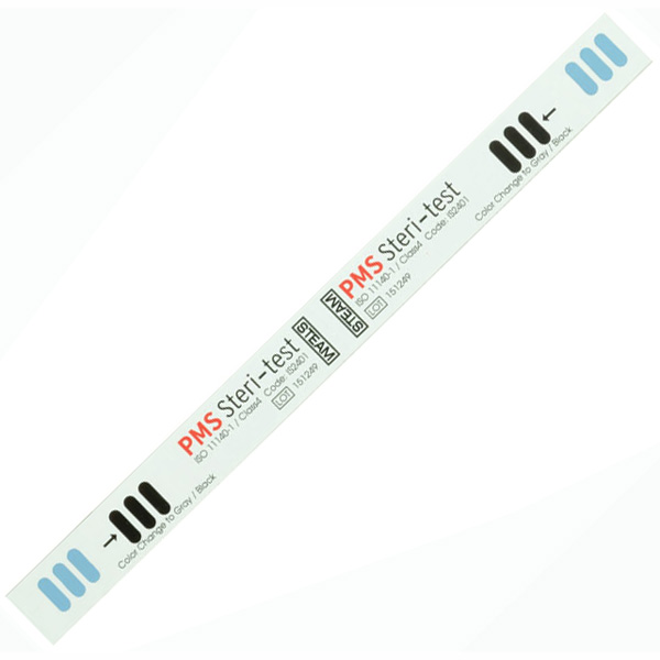 TEST STERILIZZAZIONE A VAPORE CLASSE 4 a doppia striscia - conf.250pz