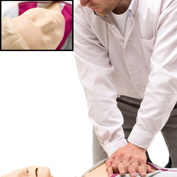 MANICHINO BLS PER ADDESTRAMENTO RCP RESUSCI ANNE QCPR TORSO con borsa - SkillGuide opzionale