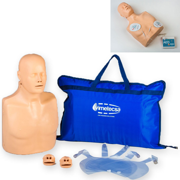 MANICHINO PER ADDESTRAMENTO CPR PRACTI-MAN ADVANCE