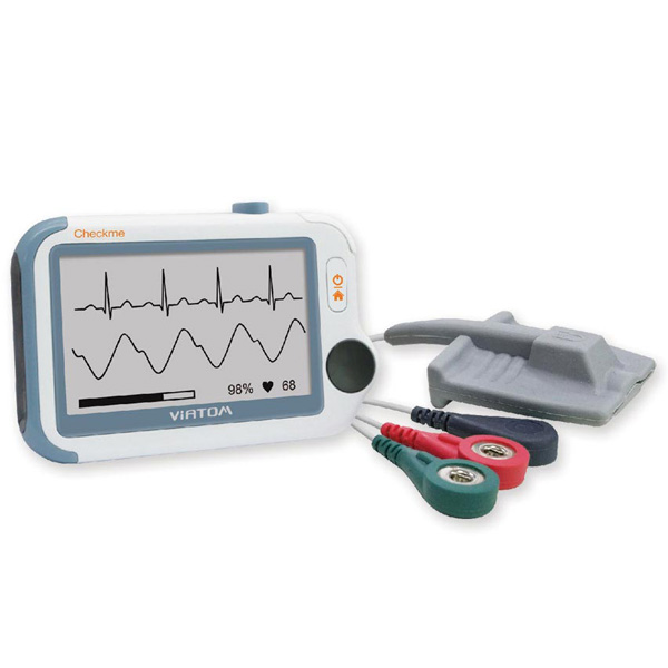 MONITOR MULTIPARAMETRICO CON HOLTER ECG PORTATILE CHECKME PRO VITAL SIGNS - con Bluetooth