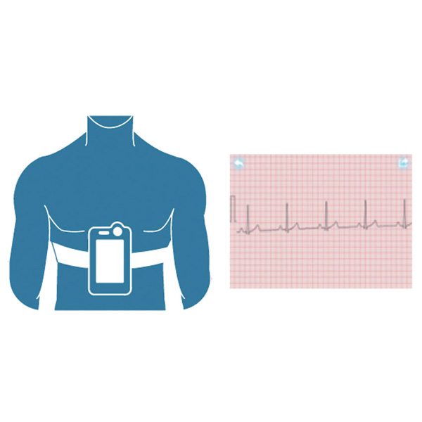 MONITOR MULTIPARAMETRICO CON HOLTER ECG PORTATILE CHECKME PRO VITAL SIGNS - con Bluetooth