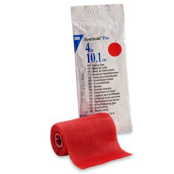 BENDA GESSATA IN FIBRA DI VETRO CON RESINA SCOTCHCAST 3M - 10cmx3,65m - vari colori - conf.10pz