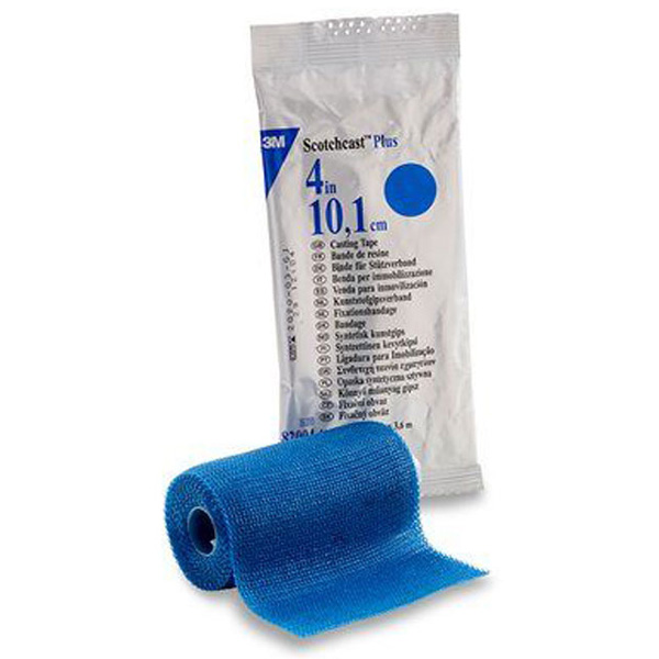 BENDA GESSATA IN FIBRA DI VETRO CON RESINA SCOTCHCAST 3M - 10cmx3,65m - vari colori - conf.10pz