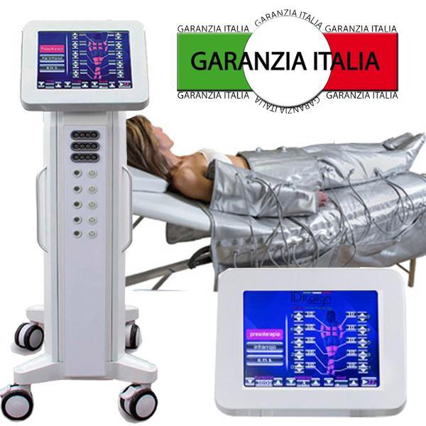 PRESSOTERAPIA DIGITALE 3 IN 1 - TOUCH SCREEN - PRESSOTERAPIA + INFRAROSSI+ ELETTROSTIMOLAZIONE