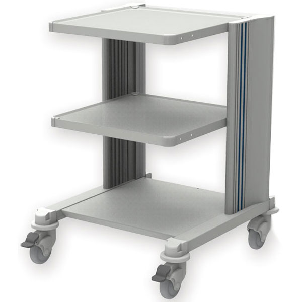 CARRELLO PROFESSIONALE - 2 ripiani - h.80cm