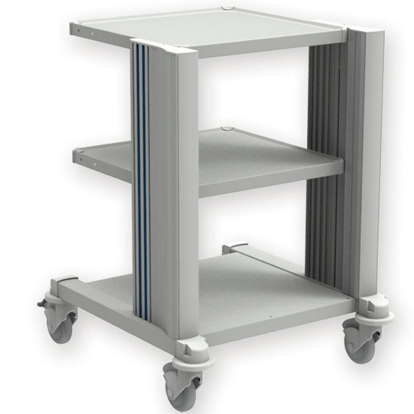 CARRELLO PROFESSIONALE - 2 ripiani - h.80cm