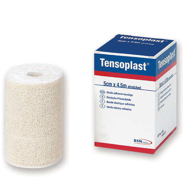 BENDA ELASTICA ADESIVA TENSOPLAST 4,5m.x5cm