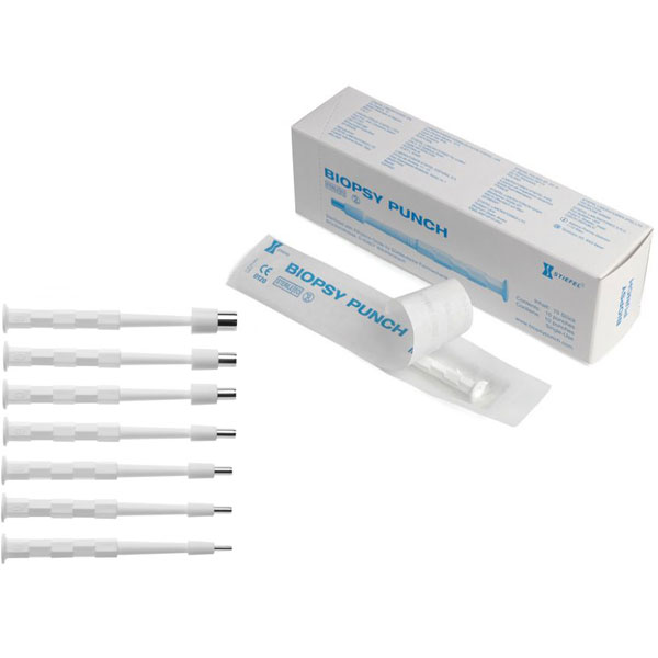 CURETTE BIOPSIA PUNCH MONOUSO STIEFEL - sterili - Conf.10pz. - vari diametri