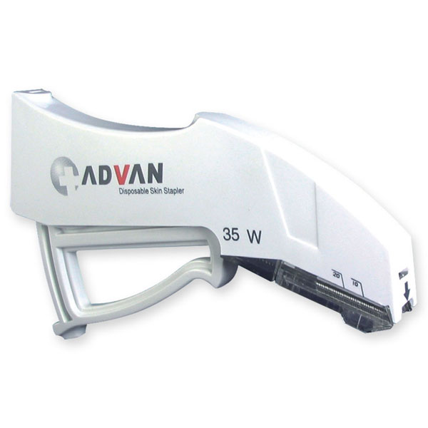 SUTURATRICE / CUCITRICE CUTANEA VELOCE con 35 punti in acciaio inox - dim. 7,2xh.4,9cm