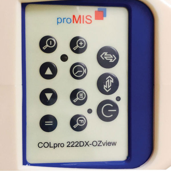 VIDEO COLPOSCOPIO DIGITALE COLPRO A LED - COLpro222 DX - FULL HD - con TELECAMERA INTEGRATA