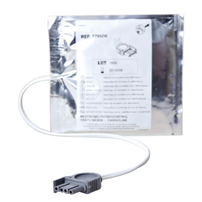 COPPIA PIASTRE ELETTRODI MONOPAZIENTE PER DEFIBRILLATORI MEDTRONIC LIFEPAK/CARDIOLINE/OSANTU - adulto 