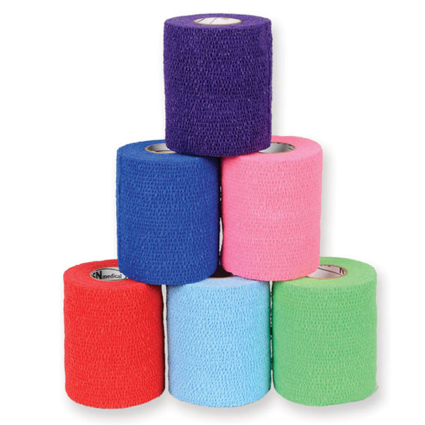 BENDA COESIVA FLESSIBILE CO-PLUS 6,3m.x7,5cm - colori misti - Conf.24pz